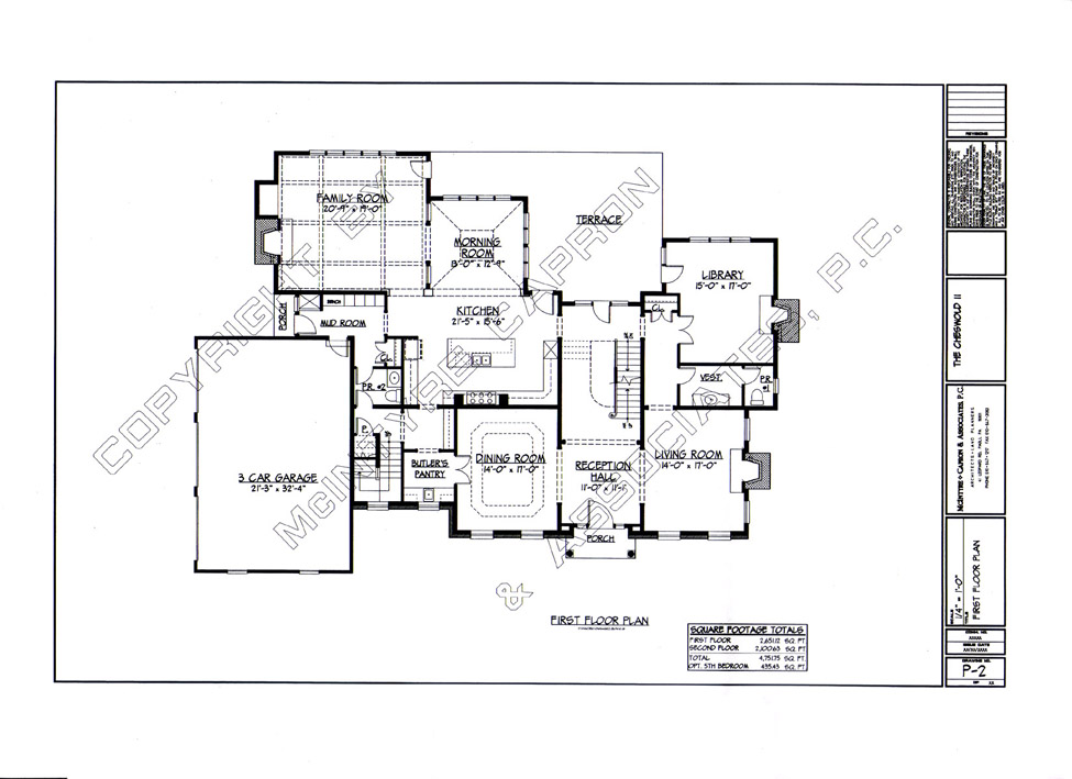 Centerport New Home - 1st Floor Plan