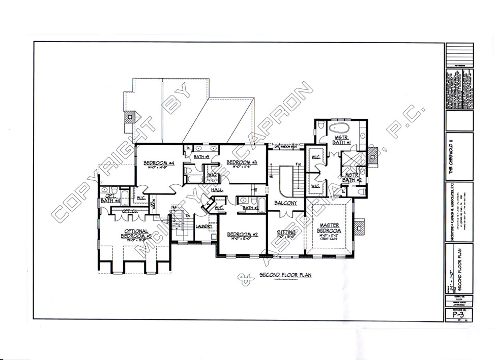 Centerport New Home - 2nd Floor Plan