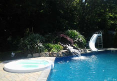 Islandia Colonial - In-ground Pool with Hot-tub and Waterfall - SOLD