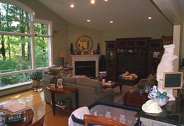 Great Room of Northport Village Home
