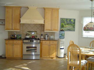 Oak Kitchen with Granite Counters