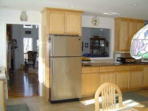 Oak Kitchen with Granite Counters